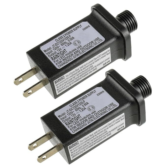SIGANDG 12V 15W LED Transformer Replacement Class 2 Power Supply for Christmas String Light Inflatable Decorations LED Controller IP44 Waterproof Low Voltage
