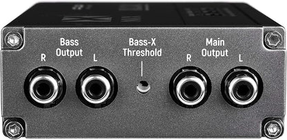 NVX XLCA2 X-Series 2-Channel Line Out Converter Digital Bass Enhancer with xBOOST and Remote Level Control