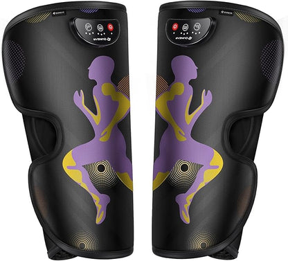 QUINEAR Rechargeable Leg Massager for Circulation and Pain Relief, Cordless Air Leg Compression System, Calf Massager Gift for Mom Dad Women Men FSA-HSA-Eligible