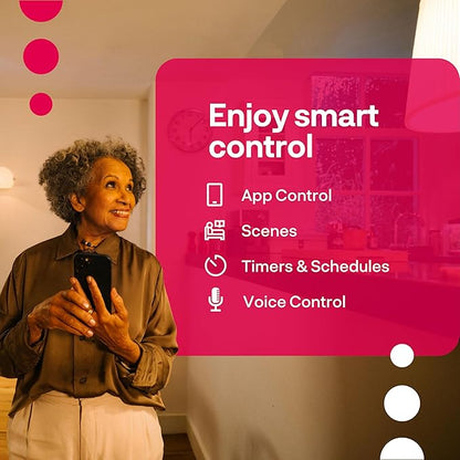 innr Smart Light Bulbs, A19 Zigbee, Works with Philips Hue* and Alexa (Bridge Required), Soft White Light Bulb, Dimmable, E26 LED Bulb 60 Watt, Warm White, 830lm, 4-Pack
