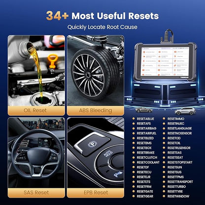 THINKCAR THINKSCAN 689 OBD2 Scanner, Bidirectional Scan Tool with Lifetime Free Update, 34+ Reset, 3000+ Active Test, ECU Coding, PMI, Wired All System Diagnostic Scanner for Cars, CANFD/DOIP, FCA SGW