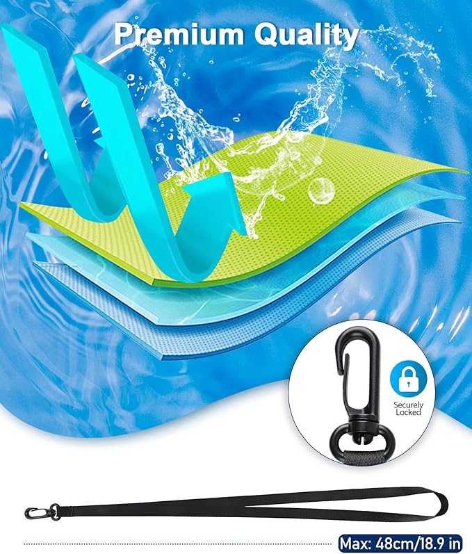 2025 Waterproof Phone Pouch: 3 Pack Cruise Ship Essentials Must Haves Dry Bag for Beach Vacation Essentials Accessories, Phone Case for iPhone 16 15 14 13 12 Plus Pro Max Galaxy - Pink+Green+Green