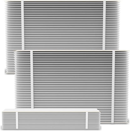 （3 Pack）401 Filter Replacement Compatible with AprilAire 2400, Space-Gard 2400 Whole-House Air Purifier, MERV-10 Furnace Filter, 16x25x6 Air Filter（incloud 2 Pleat Spacers）