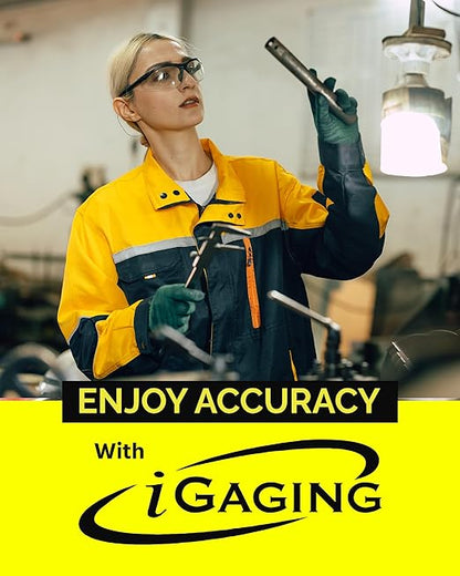 iGaging Premium IP54 0-4" EZ CAL Fractional Digital Caliper