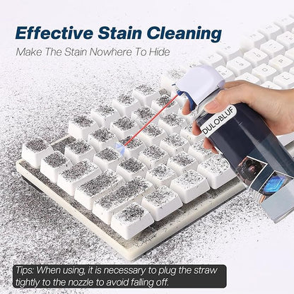 dulobluf Compressed Air Duster : Air Duster for PC Cleaning - Computer Air Duster Blower for Laptop - Reusable Car Dusters Airduster