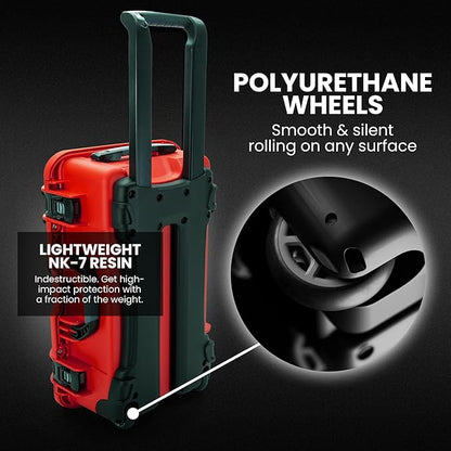 NANUK Wheeled Series 935 Lightweight NK-7 Resin Waterproof Protective Case