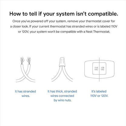 Google Nest Thermostat - Smart Thermostat for Home - Programmable Wifi Thermostat - Sand