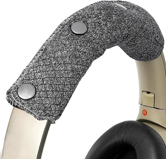 GEVO Replacement Headphone Headband Cover for Sony WH-1000XM4,WH-1000XM3/H910N/XB910N/XB900N/CH710N Headphones,Headband Cushioning Pad Protects Repair Parts,Easy Installation,No Tools Required (Gray)