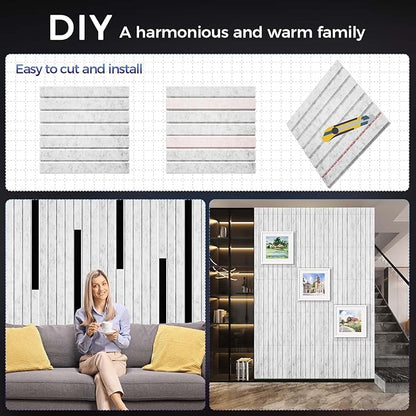 BSHEAD 12 Pack Large Fold Soundproof Wall Panels,12 x 12 x 0.47 in Sound Proof Foam Panels for Walls, 1.2lb/ft³ High Density, Thicker 0.47in, Acoustic Panels, Sound Dampening Panels Gray