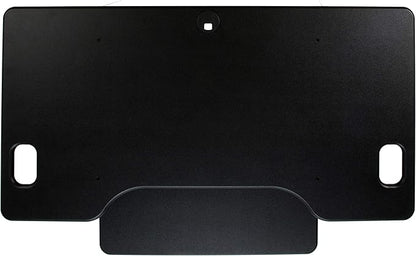 Rocelco 46" Large Height Adjustable Standing Desk Converter - Quick Sit Stand Up Triple Monitor Riser - Tall Gas Spring Assist Computer Workstation - Retractable Keyboard Tray - Black (R DADRB-46)