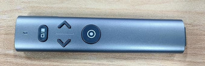 Wireless Presentation Clicker with Green Light Pointer, Clicker for Powerpoint Presentations with Volume Control, Rechargeable Long Range Presenter for Google Slide Keynote PC