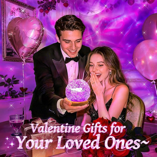 Trendy Valentine's Day Gifts for Teen,18 Colors Northern Lights Projector Mood Lighting,Dimmable Ocean Lamp,Night Light Projector Lights for Bedroom with Remote,Room Decor for Teen Girls-Birthday Gift
