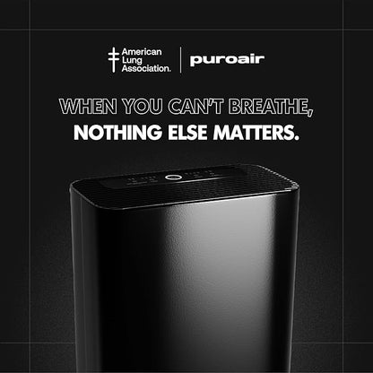 PuroAir 400 Replacement Filter - HEPA Filters up to 99.9% of Smoke, Pollen, Dust and Common Household Pollutants - HEPA Air Filter Replacement for PuroAir 400 Air Purifier