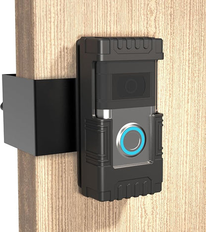 Heart of Tafiti Anti-Theft Video Doorbell Mount, Compatible with Ring Doorbell 1/2/3/3Plus/4/2020/2023/Blink 2021, Adjustable No-Drill Mounting Bracket Wedge Adapter Holder Accessories