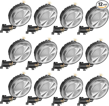 AIKVSXER 200W LED Barn Light 30000LM Dusk to Dawn LED Outdoor Area Security Light with Photocell IP66 Waterproof 6500K Daylight for Yard Street Farm Garden Garage 12 Pack
