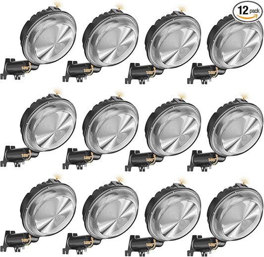AIKVSXER 200W LED Barn Light 30000LM Dusk to Dawn LED Outdoor Area Security Light with Photocell IP66 Waterproof 6500K Daylight for Yard Street Farm Garden Garage 12 Pack