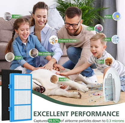HAPF30AT Filter Replacement for Holmes AER1 Type Total Air Purifier, HAPF30AT-U4R-1 rue Hepa Filter for HAPF30AT HAP242-NUC HAP424 HAP706 HAP716 HAP9240 et.