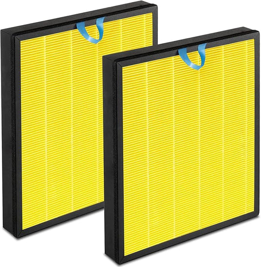 NXBHG Vital 100S Pet Replacement Filter Compatible with Levoit Smart WiFi Vital 100S Air Puri-fier, 3-in-1 Replacement Filter and High-Efficiency Activated Carbon Filter, Vital 100S-RF, 2 Pack.