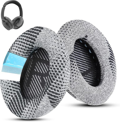 Cooling-Gel QuietComfort 35 / QC35 ii Replacement Ear Pads for Bose Headphones, Also Fit for Bose QC45 QC35 QC25 QC2 QC15/ Around-Ear 2 AE2i AE2w/ SoundTrue & SoundLink Series, Black