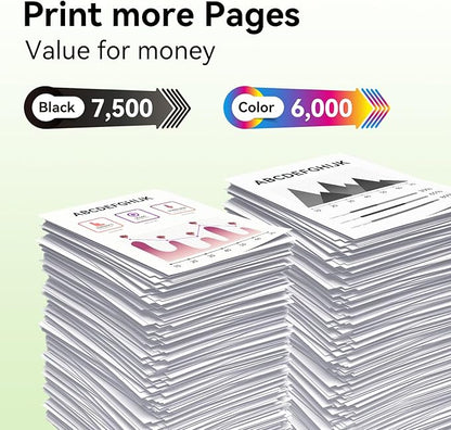 swiss toner 414X Toner Cartridges 4 Pack with Chip Compatible for HP 414X 414A Toner Replacement for HP Color LaserJet Pro MFP M479fdw M479fdn M479dw Pro M454dw M454dn M479 M454 M480f W2020X (BCMY)