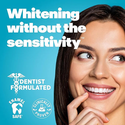 Lumineux Teeth Whitening Strips - 35 Treatments (6 Months) – Peroxide Free - Enamel Safe for Whiter Teeth - Whitening Without The Sensitivity - Dentist Formulated - Sensitivity Free