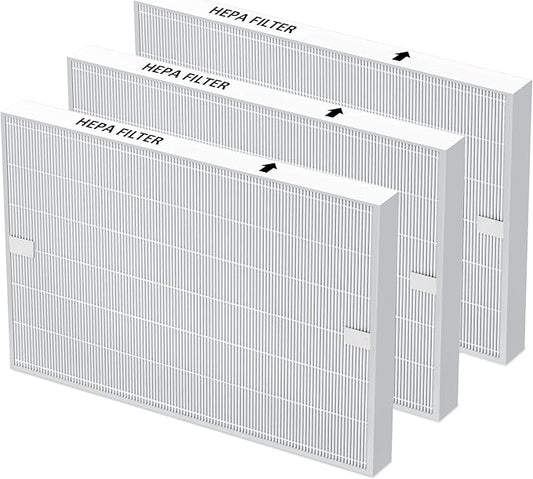 3 Pack AP-1512HH True HEPA Filter Replacement for Coway Airmega AP-1512HH and Airmega 200M Air Purifiers, Item NO # 3304899