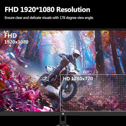 24.5" Gaming Monitor 240Hz, Z-Edge UG25F FHD 1920x1080 Computer Monitor, 1ms Frameless LED, Contrast Ratio 5000:1