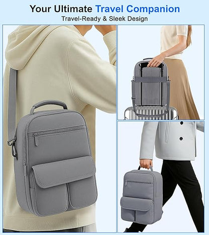 YRXVW Large Carrying Case for Meta Quest 3S/3/2, Compatible with BOBOVR & Kiwi Battery Head Straps, Waterproof & Drop-Resistant VR Travel Case for Accessories & Home Storage and Travel
