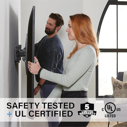 SANUS Vuepoint Extend + Tilt TV Wall Mount for TVs 32"-90" up to 110 lbs