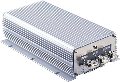 Cllena DC 24V Step Down to 13.8V 120A 1656W Converter Voltage Regulator, Waterproof DC/DC Voltage Reducer Buck Transformer Power Supply for Golf Cart