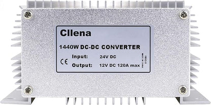 C DC to DC 24V/12V 120A 1440W Waterproof Buck Transformer Regulator Power Supply