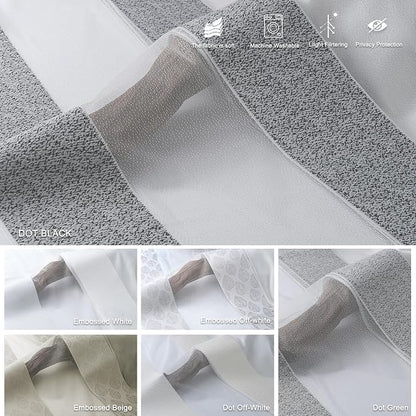 Blindify Motorized Sheer Vertical Blinds, Light Filtering Smart Rechargeable Vertical Window Blinds for Sliding Glass Door Customize(Linen Dark Gray)