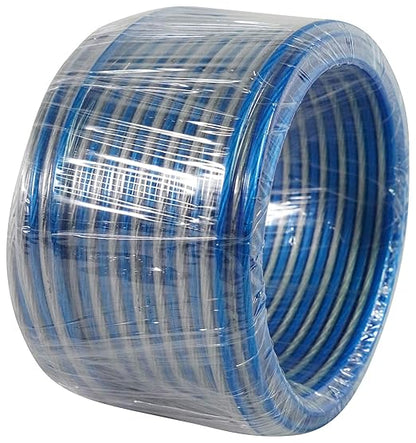 Rockville Blue 14G50 OFC 14 Gauge 50 Foot 100% OFC Copper Speaker Wire, Tinned Marine-Grade Jacket, Flexible Stranded Design, for Car, Marine, Outdoor & Home Audio