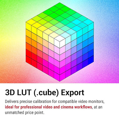 datacolor SpyderPro - Monitor Calibration Up to 12000nits, 3D LUT Capability, Device Preview Plus, Content Credentials (C2PA), and Light Meter Integration