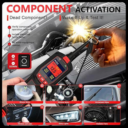 Electrical Tester for 6V-30V Cars, Short Circuit Breaker Finder Tool, Automotive Circuit Tester, Voltage Tester, P150