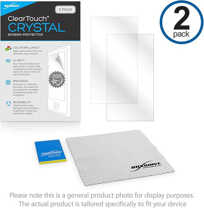BoxWave Screen Protector Compatible with ButterflyMX Video Intercom Recessed (7 in) - ClearTouch Crystal (2-Pack), HD Film Skin - Shields from Scratches