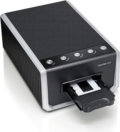 Plustek OpticFilm 135i - Automatic Film & Slide Scanner, Batch converts 35mm Slides & Film Negatives, Support 3rd Party Editing Software Export, Max. 7200 dpi