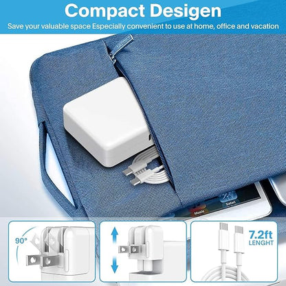 Mac Book Pro Charger-118W USB C Fast Charger Power Adapter Compatible with MacBook Pro/MacBook Air 16 15 14 13 Inch, M1 M2 M3 M4 M5, New iPad Pro and All USB C Device, 6.6ft Charge Cable