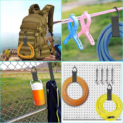 ZTSXLLIM Extension Cord Holder Organizer(4 Pack XL), Hose Hanger for Garage Organization and Storage, 16-Inch Heavy Duty Storage Straps, Garage Gadgets for Men