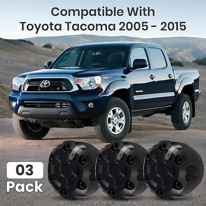 2nd Gen Tacoma Accessories AC Knob Upgrade - 2005,2006,2007,2008,2009,2010,2011,2012,2013,2014,2015 Tacoma Climate Control Dial Mods Set - 2nd Gen Tacoma Mods - for Toyota Interior Replacement Kit