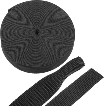 MECCANIXITY Braided Cable Sleeves Heat Shrinkable Fabric Sleeving, 5/8" 33ft Black 2:1 Ratio Heat Shrinkable Cord Protector for Harness Cable, Network Cable Protection, Cable Management