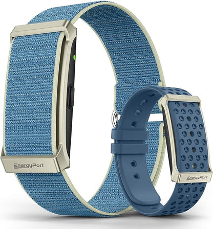 EnergyPort Smart Bracelet with Blood Oxygen/Blood Pressure Monitor, 60-Day Battery Health Fitness Tracker with 2 Bands,Lifetime Membership,Activity Tracking Heart Rate Sleep Monitor for Android iOS