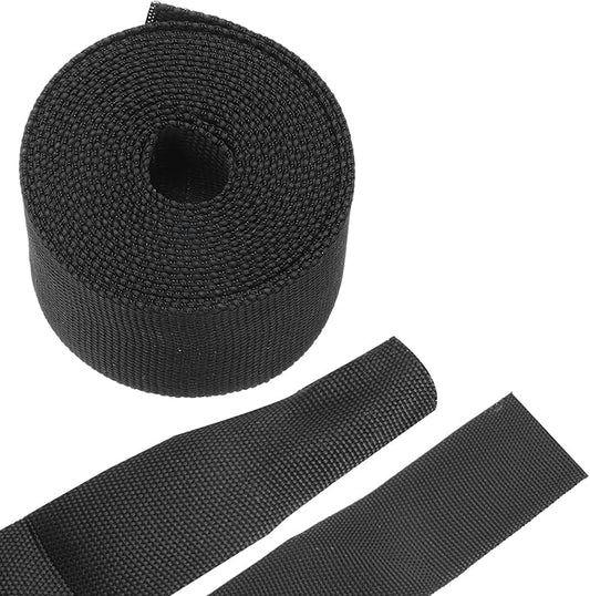MECCANIXITY Braided Cable Sleeves Heat Shrinkable Fabric Sleeving, 1 1/4" 10ft Black 2:1 Ratio Heat Shrinkable Cord Protector for Harness Cable, Network Cable Protection, Cable Management