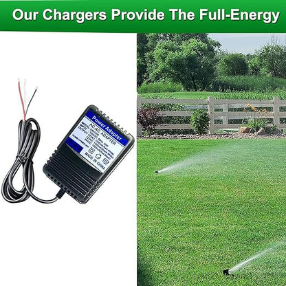 UPMMUD 12V/24VACIndoorLawn Sprinkler Controller Transformer for- 526500 635640 Controller，Hunter Lawn Sprinkler Controller PHC-600 PHC-1200 PHC-2400 Hydrawise WiFi Timers