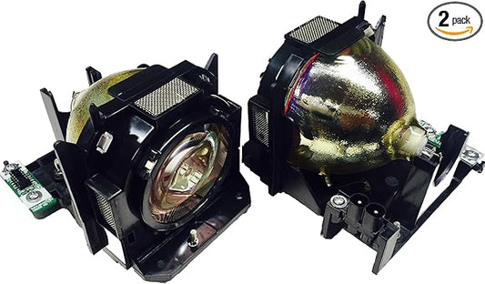 Advanced Lamps™ Lamp & Housing TwinPack for The Panasonic PT-D6000 Projector