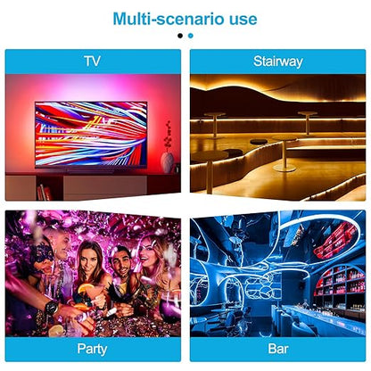Mini IR Remote Controller for Single Color LED Strip Lights,11-Key Wireless Dimmer with Dynamic Effect Mode, Ideal for 3528/5050/ LED Tape,Dimming for Room, Home, Cabinet, DIY