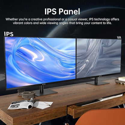 KTC 32 Inch 2K 120Hz Computer Monitor, IPS QHD 2560 x 1440p Monitor with Ultra-Thin Bezels, HDR10, Adaptive Sync, HDMI/Display Ports, Tilt Adjustable, Eyecare, Ideal for Office and Casual Gaming