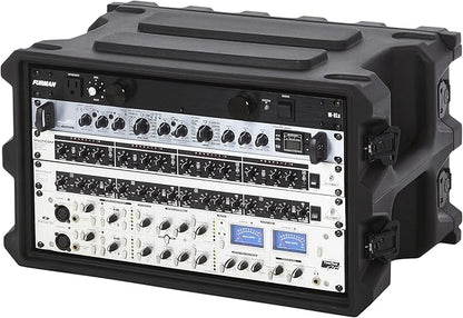 Gator Cases Pro Series Rotationally Molded 6U Rack Case with Shallow 13" Depth, Made in USA (G-PRO-6U-13)