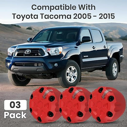 2nd Gen Tacoma Accessories AC Knob Upgrade - 2005,2006,2007,2008,2009,2010,2011,2012,2013,2014,2015 Tacoma Climate Control Dial Mods Set - 2nd Gen Tacoma Mods - for Toyota Interior Replacement Kit