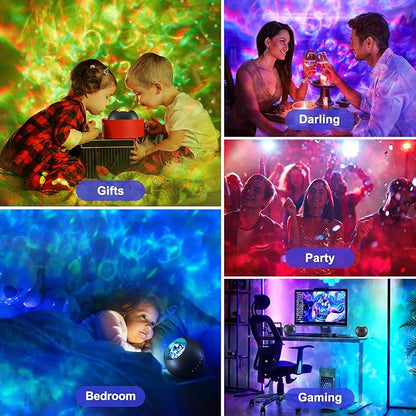 Galaxy Projector for Bedroom Gifts for Teen Boy Gifts, 20Colors Galaxy Light Projector, 15White Noise Led Lights HiFi Bluetooth Speaker,Remote&Timer Ceiling Projector Lights Trendy Stuff